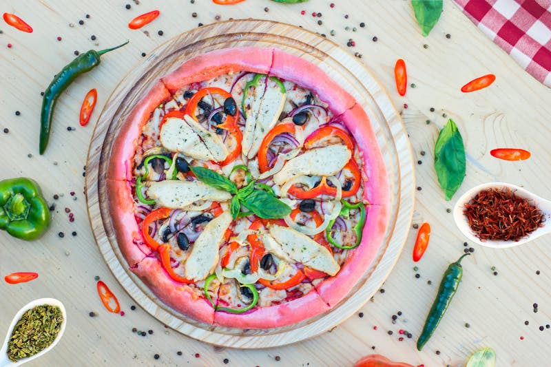 Vegan pizza